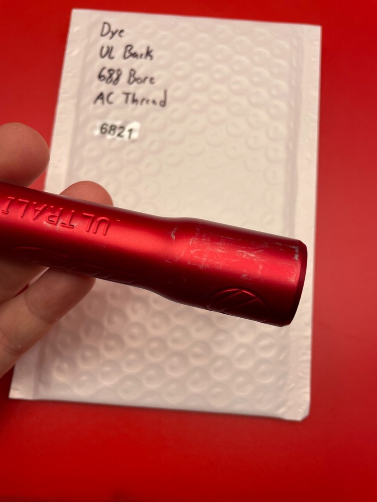 Dye UL Back 688 Bore Autococker AC Thread Red