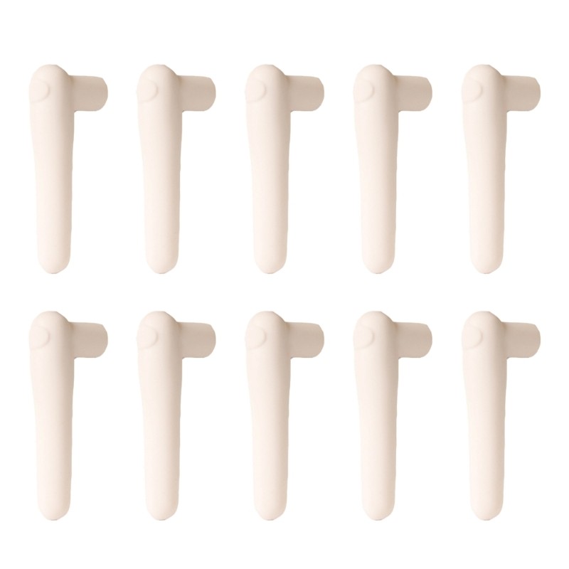 10pcs Recyclable Elastomer Handle Canopies Fixed Complimentary Multiple