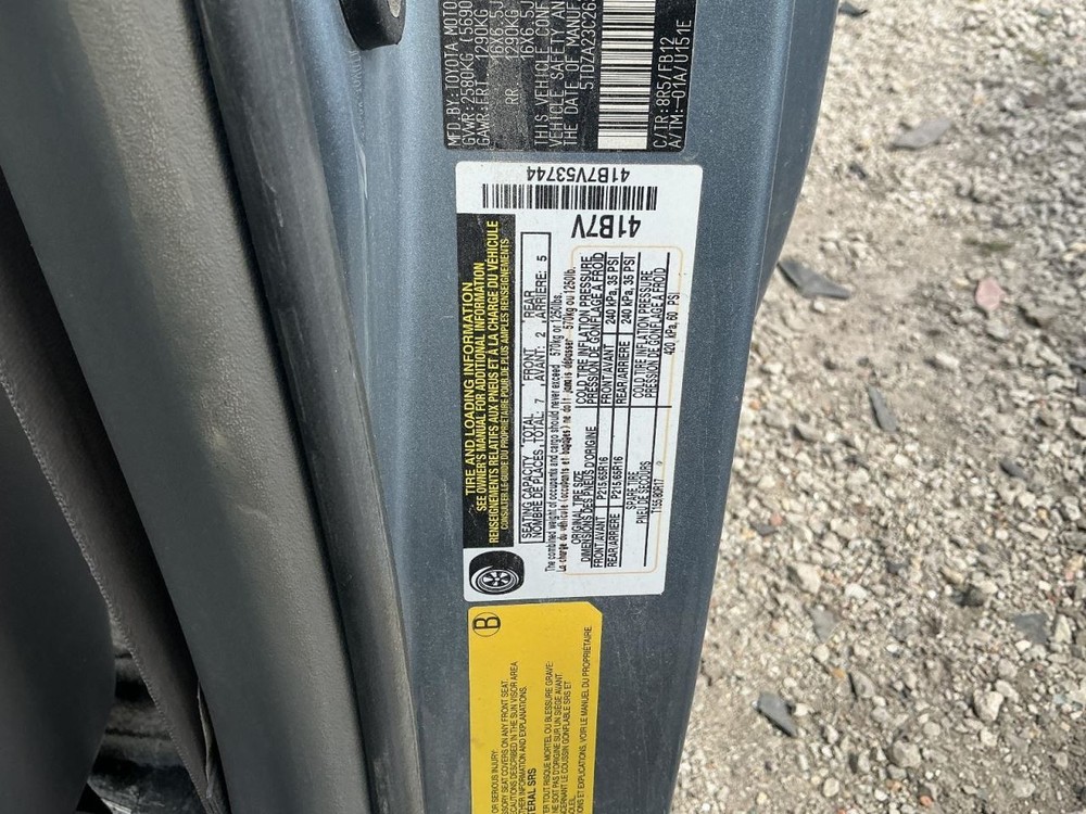 Temperature Control Front Control With AC Fits 06-10 SIENNA 858605