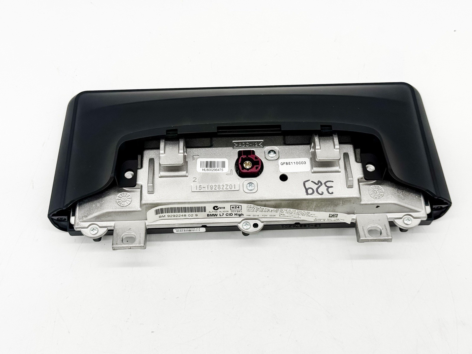 OEM BMW F30 F32 8.8 Inch Navigation Display Monitor Information Screen 9292248