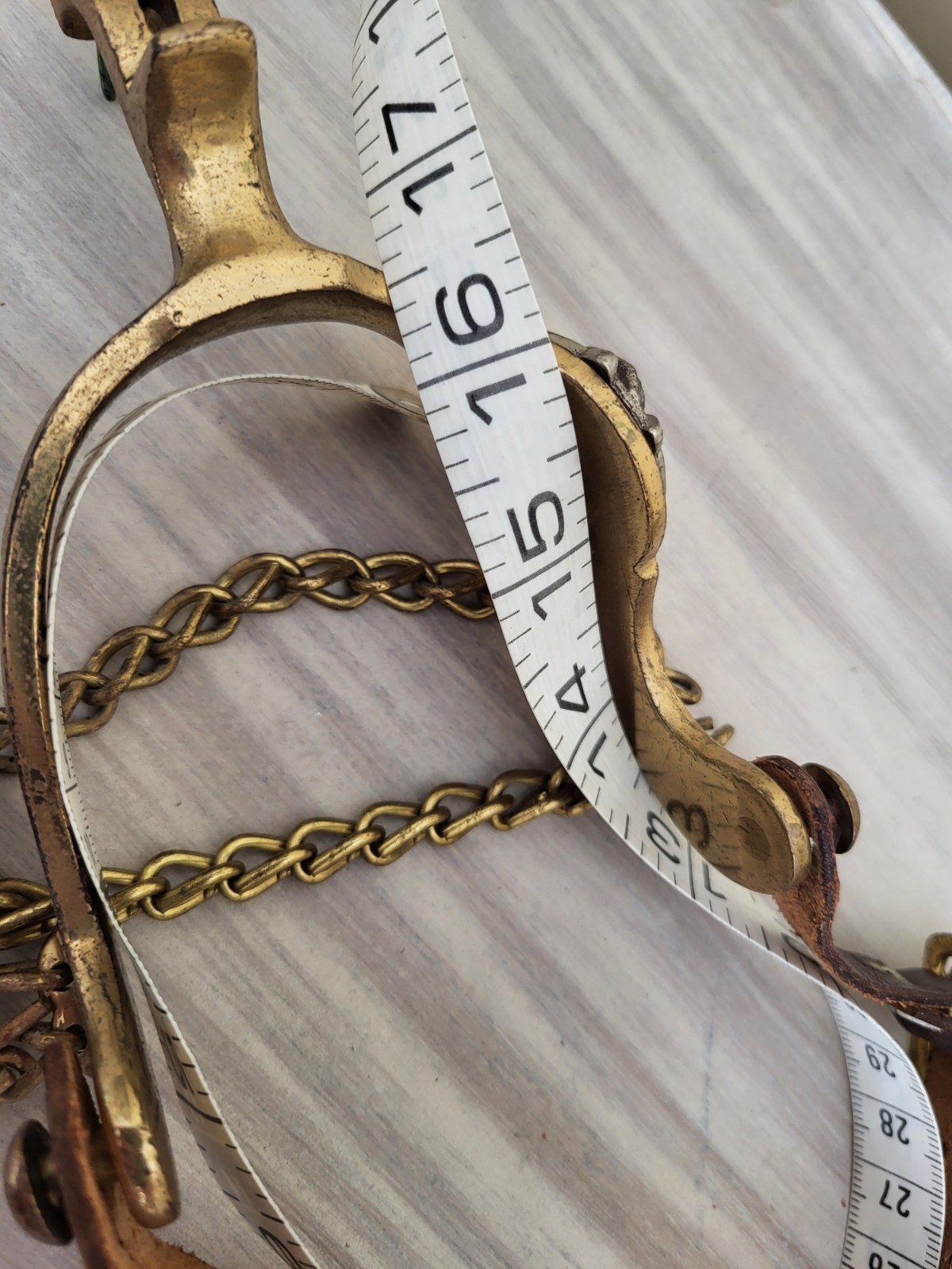 HERCULES BRONZE SPURS Horse Head Star