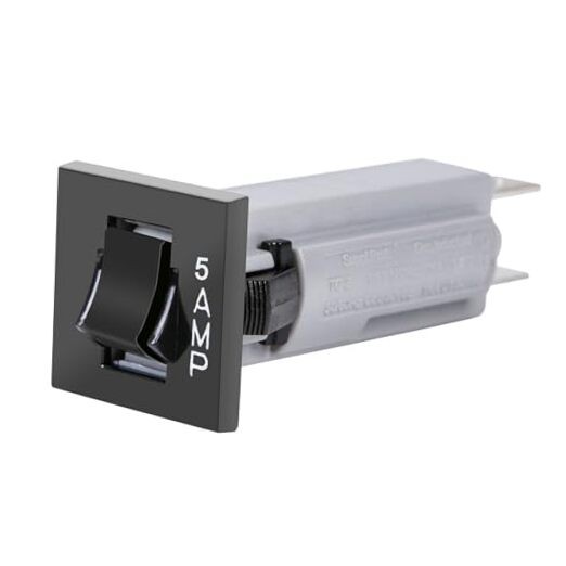 Fuseholder Type W Type Thermal Circuit Breaker - () 5A 1 Pack