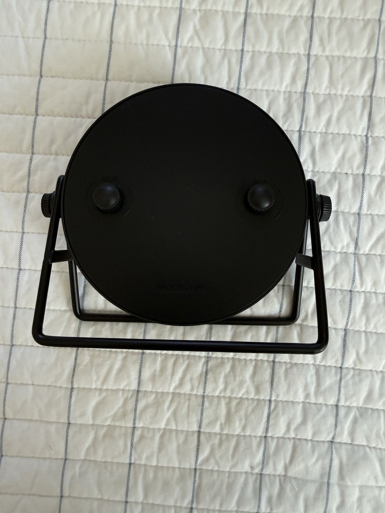 Threshold 5” Swivel Mantel Clock Black