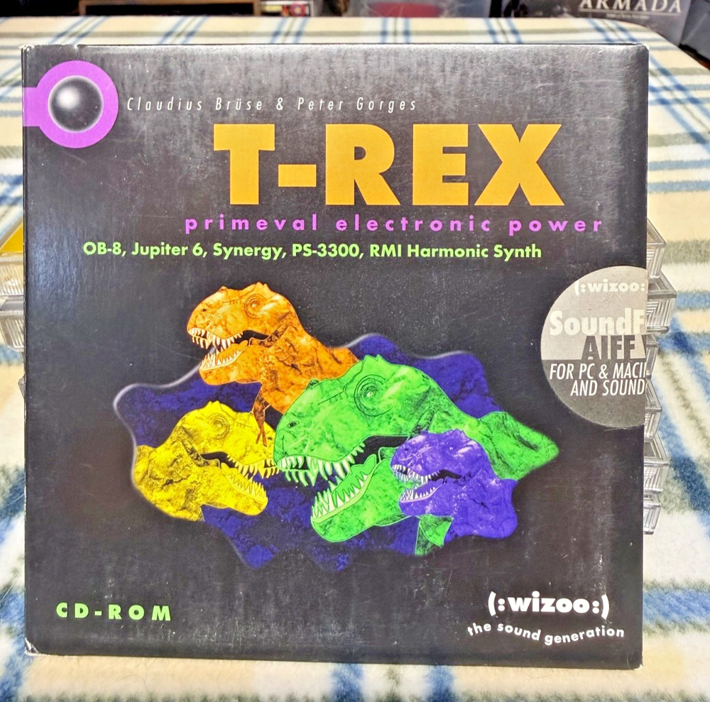 T-REX - Analog synth samples (AIFF)