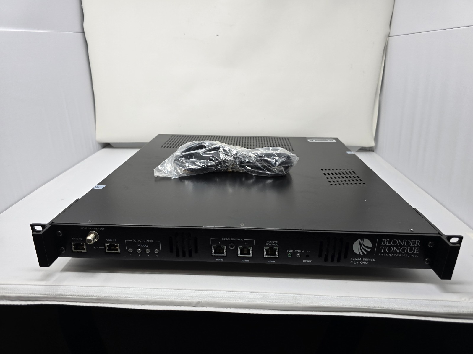 NEW Blonder Tongue EQAM-400B-4-48 EdgeQAM IP to QAM RF Modulator – 48 HD Program