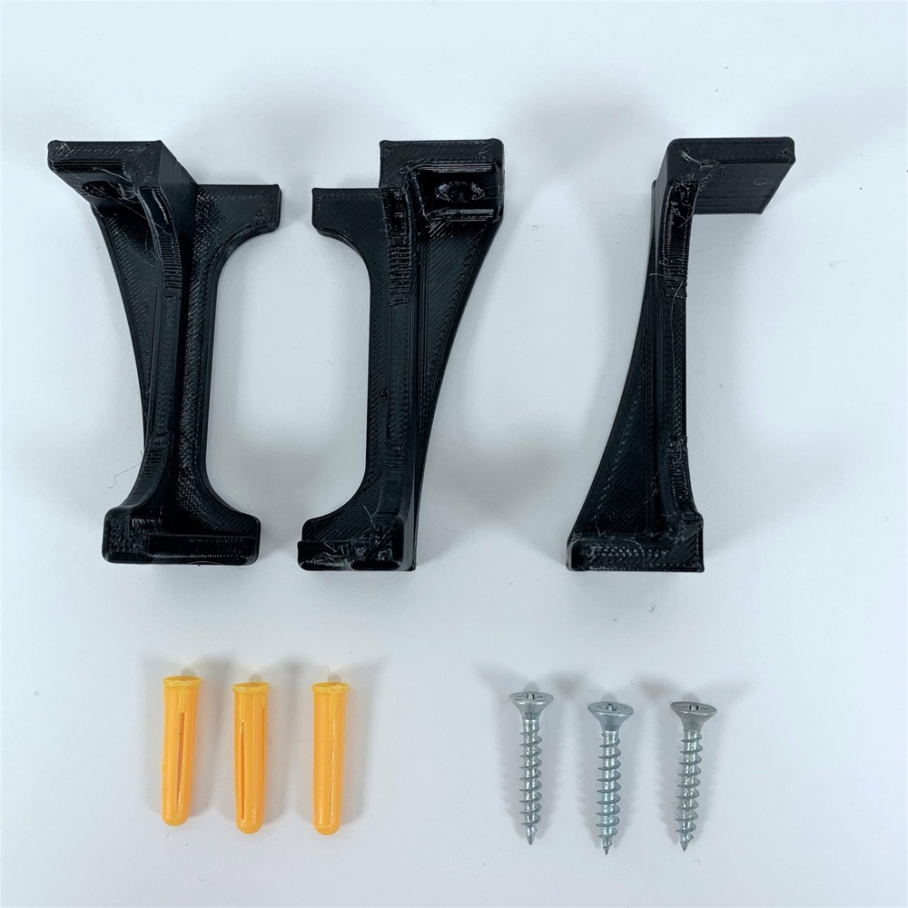Xbox Series S Wall Mount Wall Bracket Holder Triple Clasp