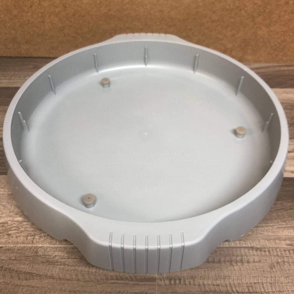 Nuwave Pro Plus Infrared Oven Replacement Bottom Gray Plastic Base Part Only