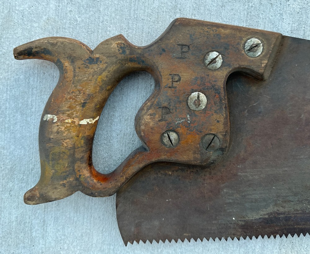 Vintage E.C Atkins 26” HAND SAW