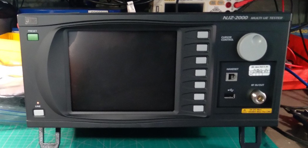 JRC NJZ-2000 Multi System UE Tester, Opts E03 E04 G00 G03 W00 W07 E00 E01