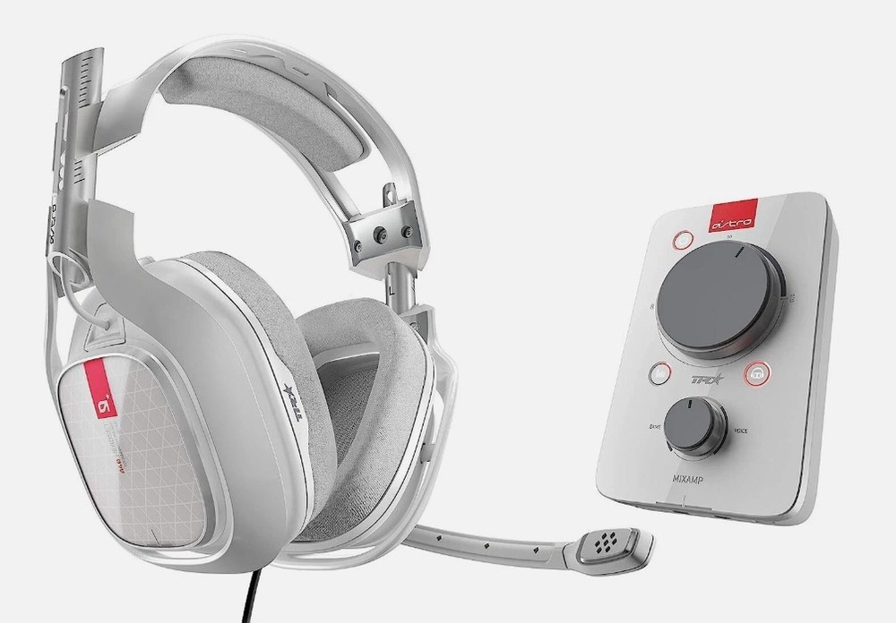 Astro A40 TR Headset + MixAmp Pro TR for PC/Mac - White