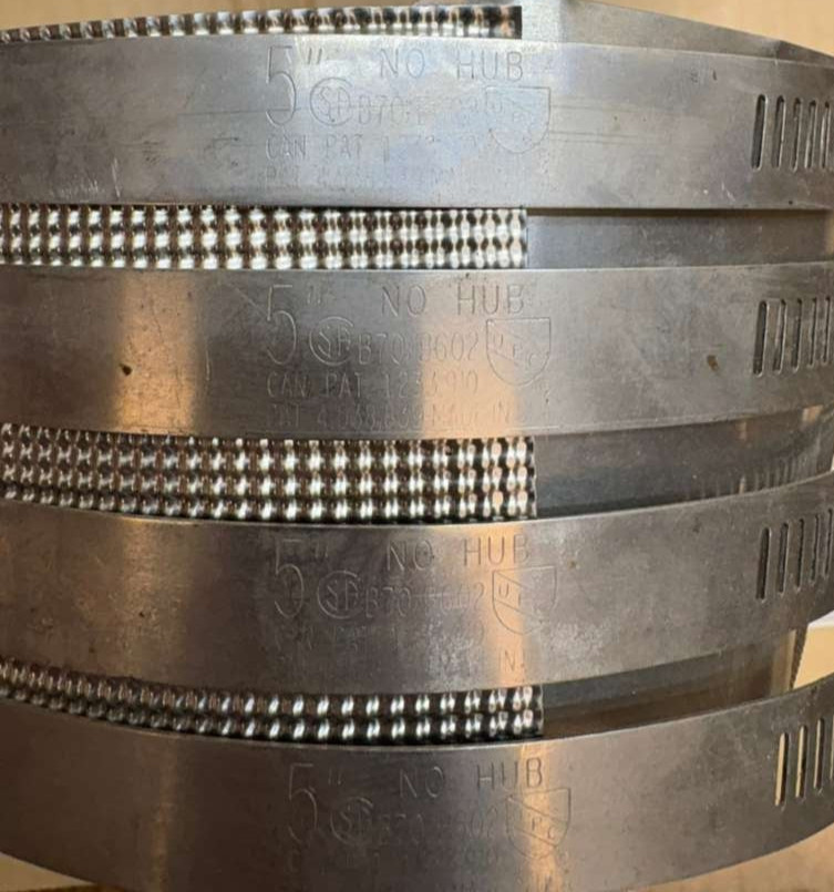 Tyler Coupling Company B602 5" No Hub Coupling
