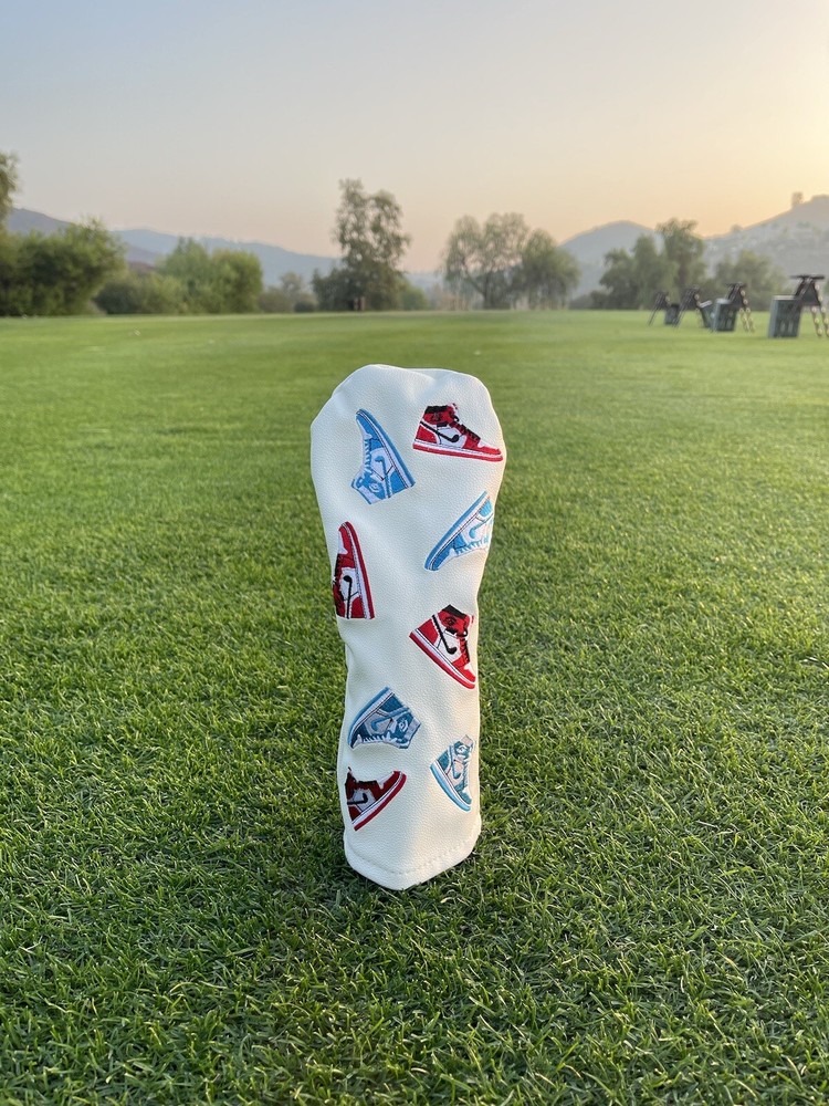 Golf driver cover sneaker edition