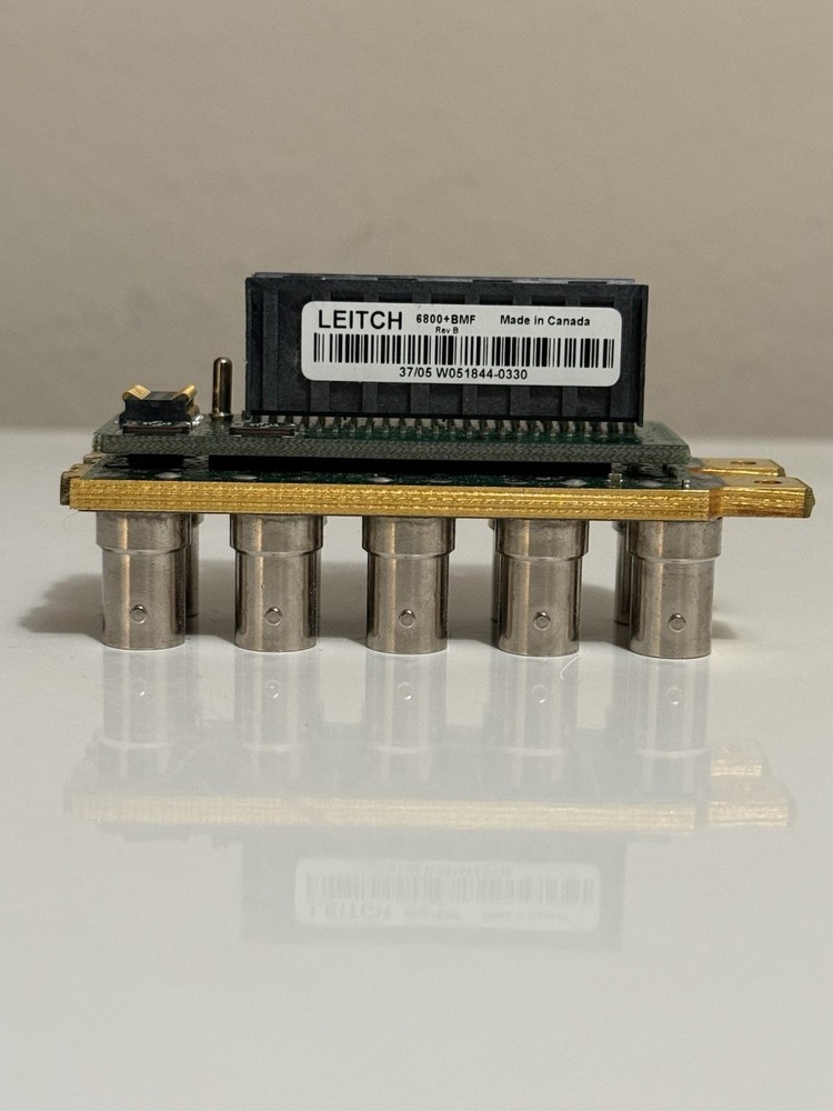 Leitch 6800 Backplane Board For Cards