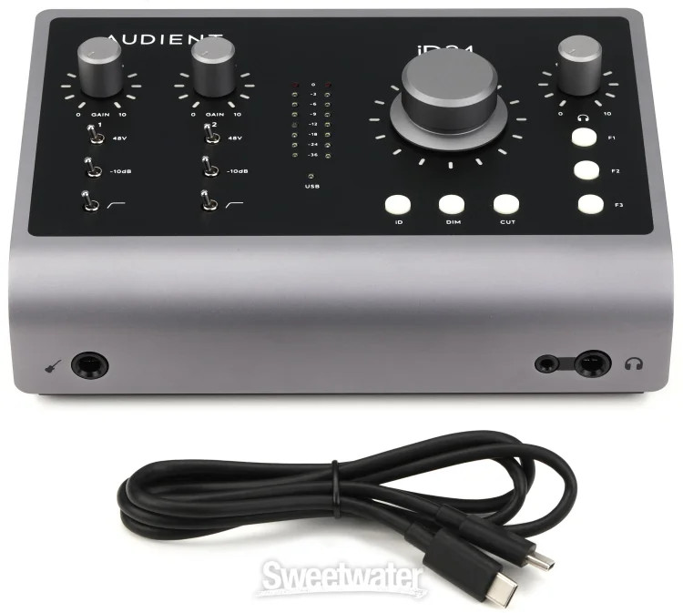 Audient iD24 10 x 14 USB-C Audio Interface