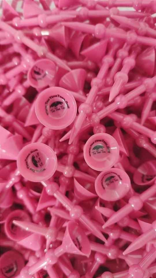 Bubble Golf Tee - Variable Length Unbreakable Step-Up Plastic Golf Tees, 25 Pack