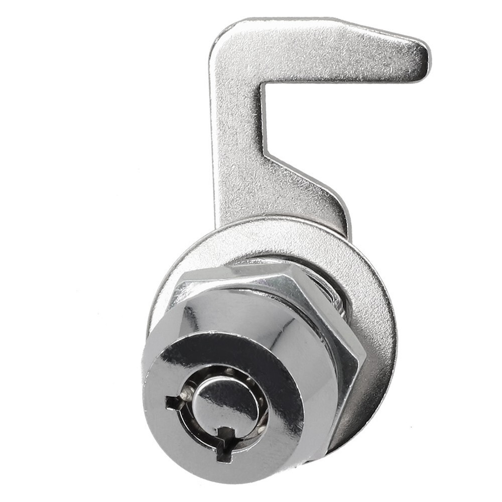 Secure and Reliable Chrome Finish Camlock with Keys Tool Box Replacement Lock