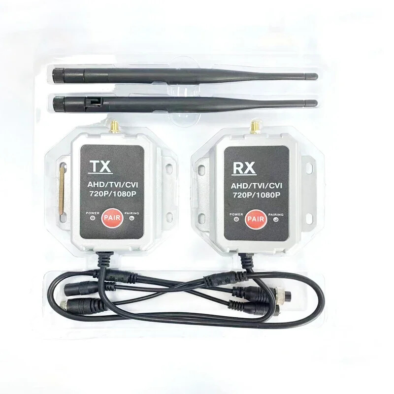 Wireless Transceiver AHD Camera 1080P Transmitter Receiver for Vans Bus Truck