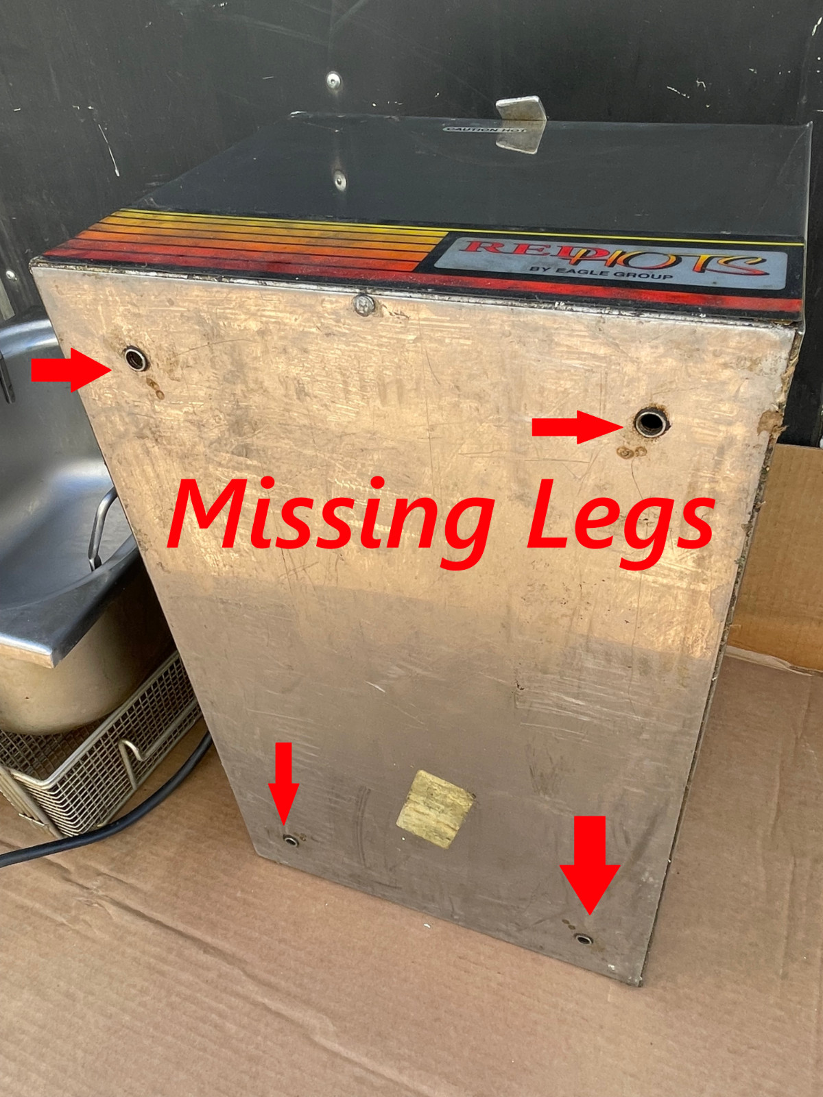 Eagle Countertop Deep Fryer 120V / 1800W / Model EF10-120