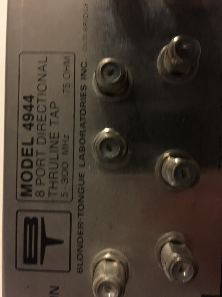 BLONDER TONGUE LABORATORIES, Model 4944, U S A