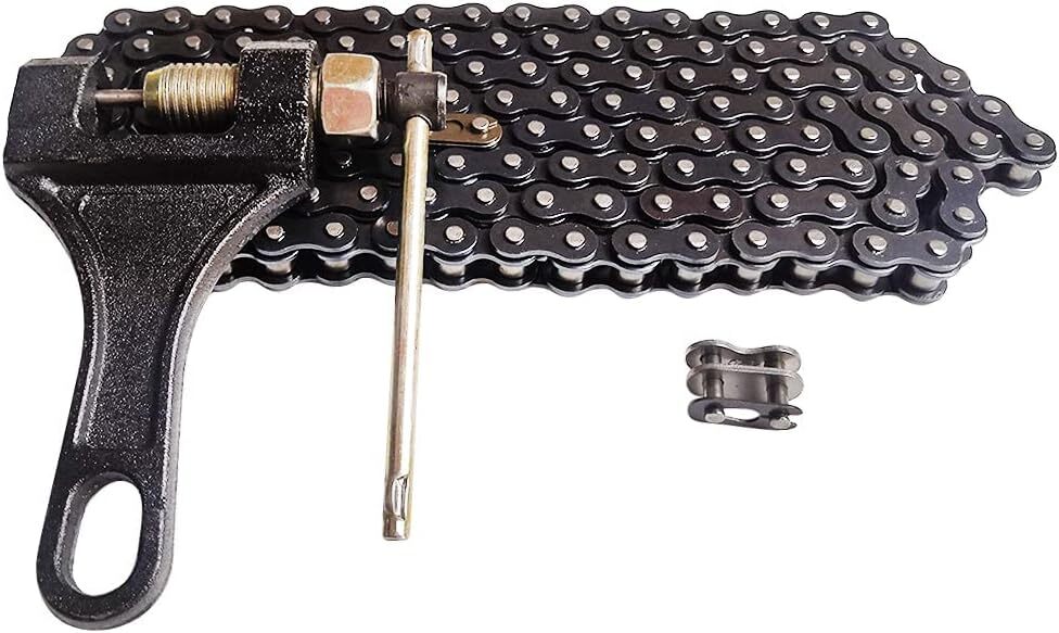 420 Chain 132 Link & Chain Breaker for 110cc 125cc Dirt Pit Bike Quad TaoTao ATV