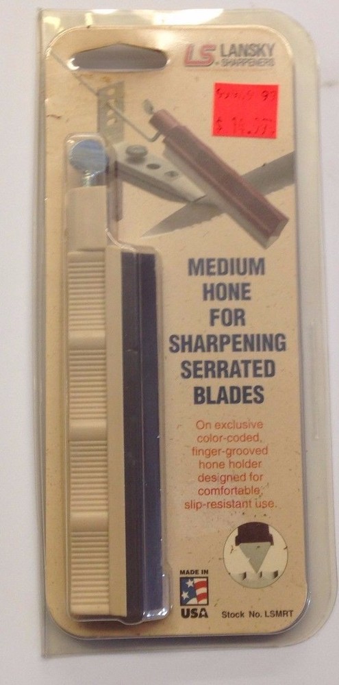 LANSKY - MEDIUM HONE FOR SHARPENING SERRATED BLADES # LSMRT