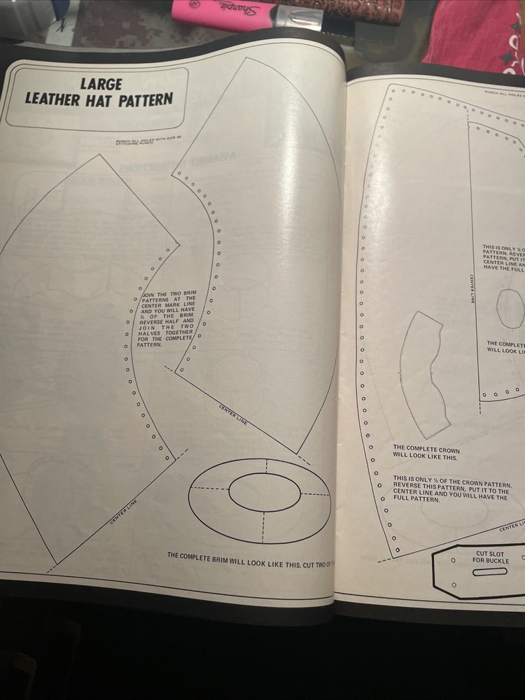 Ideas For Leather Projects ￼Instructions And Patterns