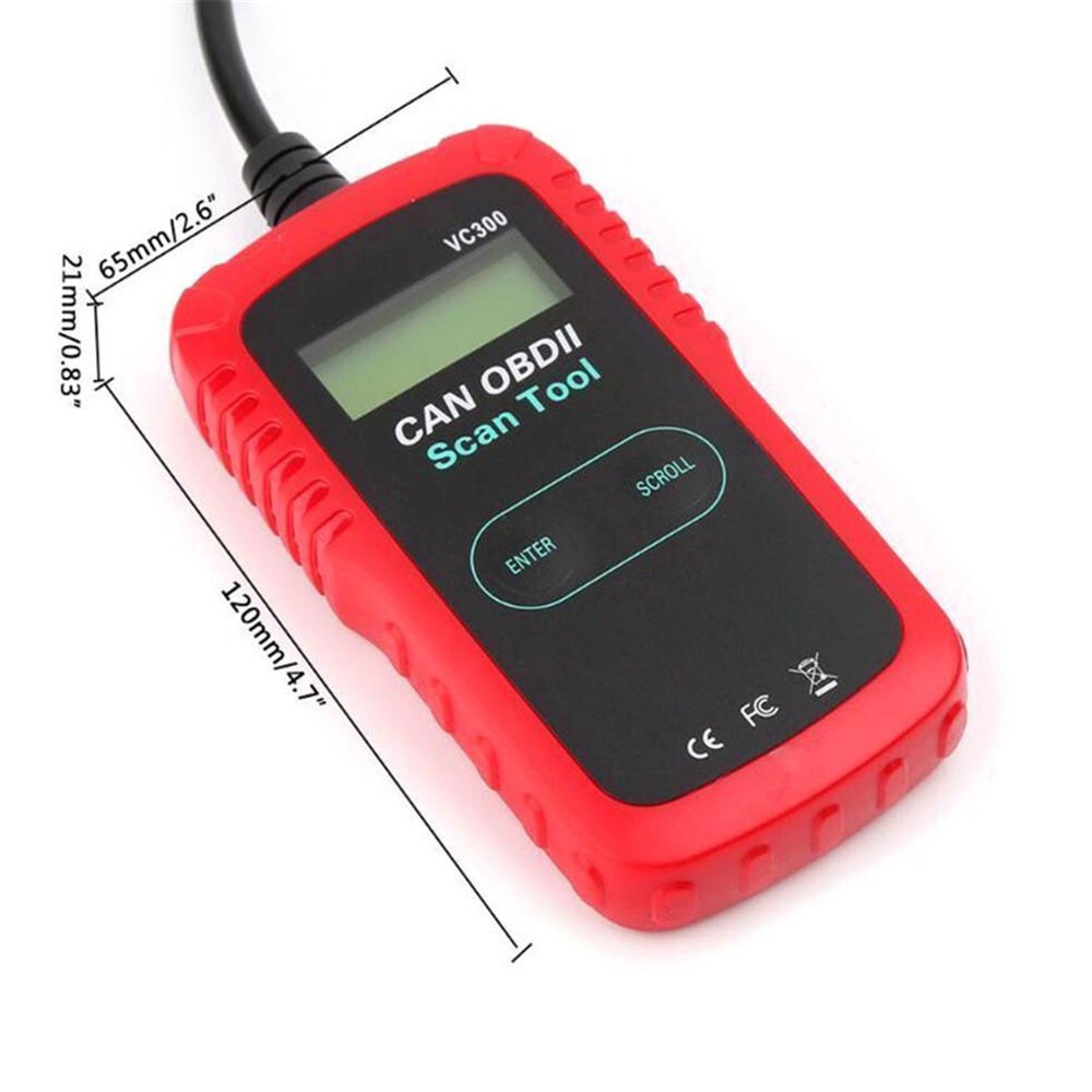 Check Engine Fault Car Code Reader OBD2 Scanner Automotive Diagnostic Scan Tool
