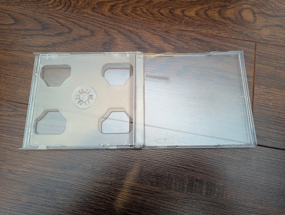 Double Standard Compact Disc CD DVD Bluray Game Jewel Case Empty Replacement