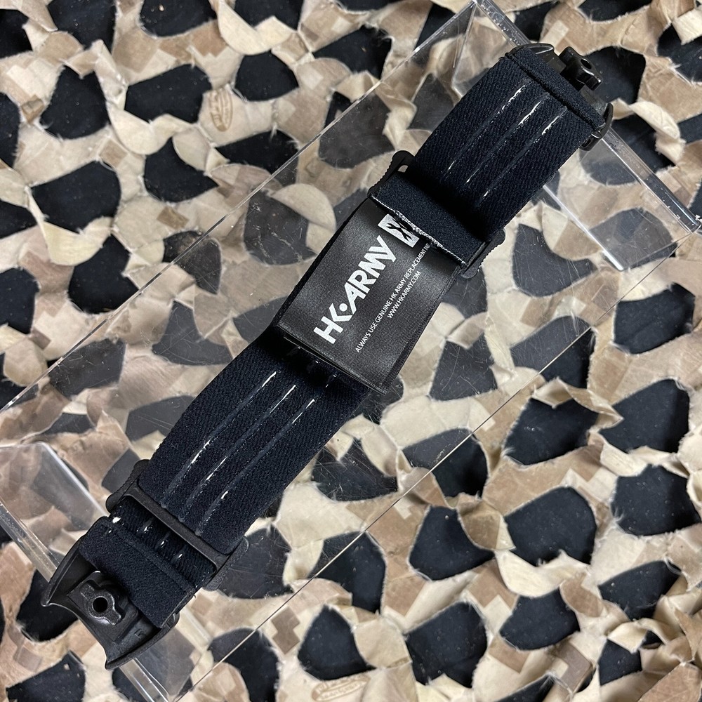 NEW HK Army HSTL Replacement Goggle Strap w/ Clips - Black