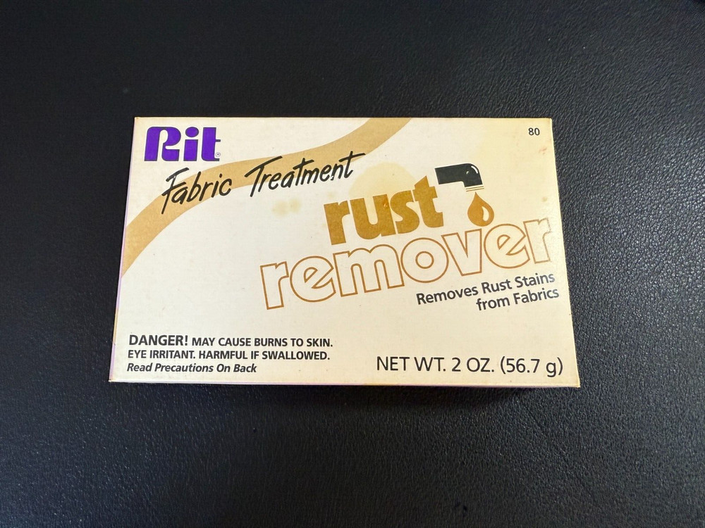 Vintage RIT Fabric Treatment RUST REMOVER