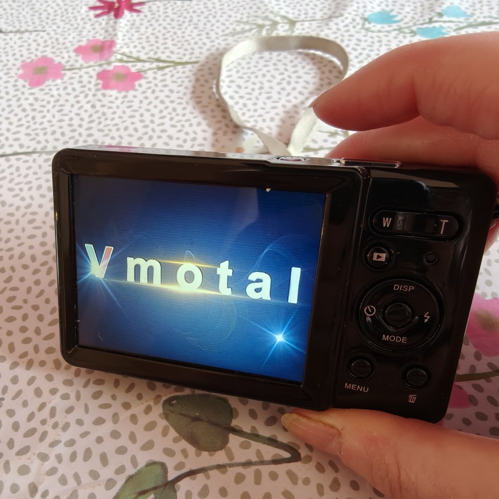 VMotal 12.0MP Compact Digital Camera Red Tested