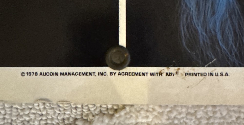 KISS Gene Paul Ace Peter 1978 Solo Albums Promo Aucoin Vintage 23X23 Promotional