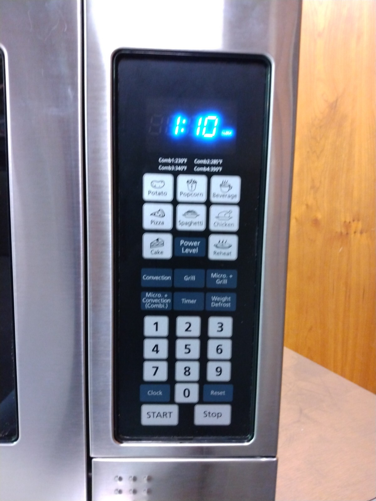 Impecca 1.2 Cu. Ft. 3-In-1 Multi Function Oven (Convection, Microwave, Grill)