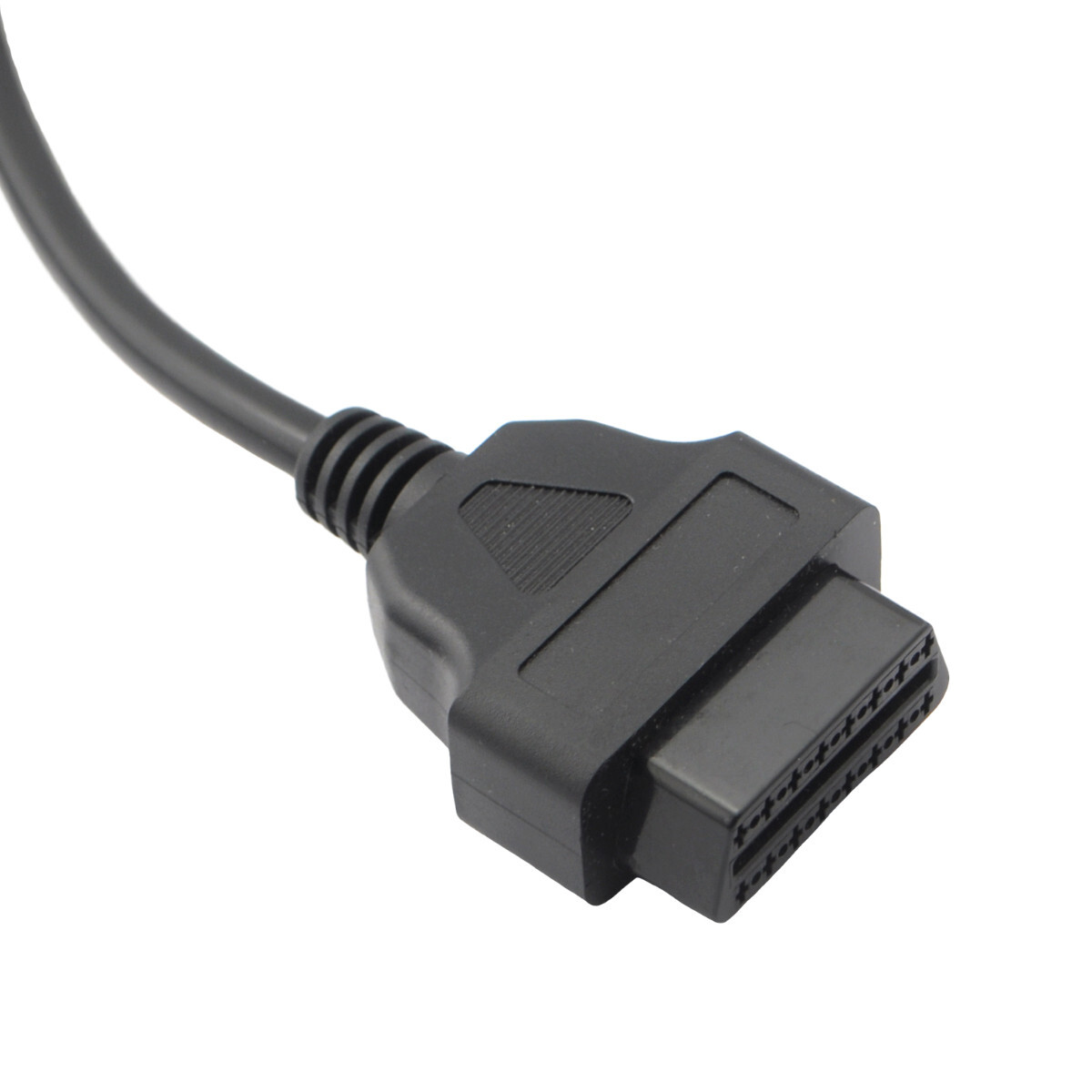 Right Angle OBD2 Splitter Y Cable Underdash Mount Bracket for GPS Tracker Device