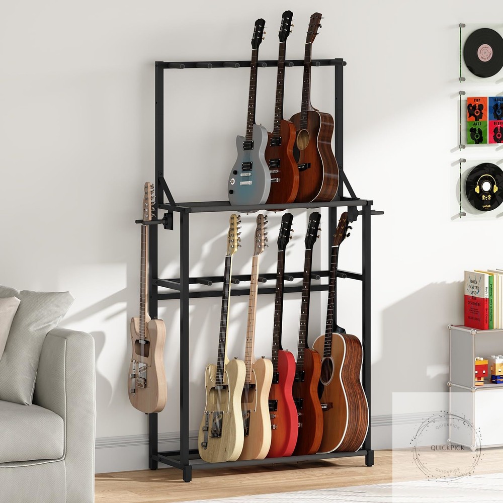 Guitar Stand, Multiple Guitar Rack Holder for Various Instruments, Multi-Instrum