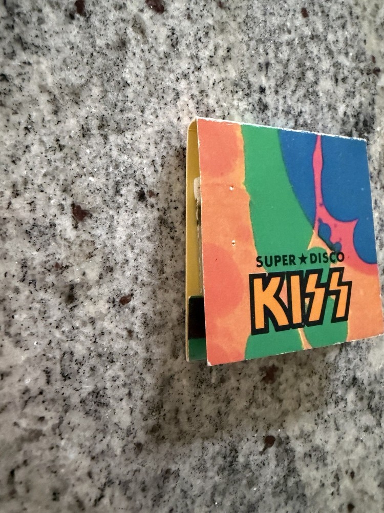 KISS 1983 BRAZIL CREATURES OF NIGHT TOUR PROMO MATCHBOOK SET AUCOIN VINTAGE RARE