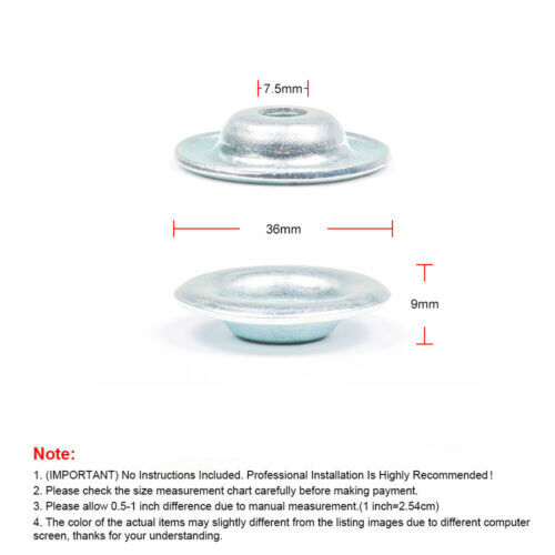 ⭐20 Piece Set UTV Skid Plate Washer Bolt Fits All Polaris General Ranger RS1 RZR