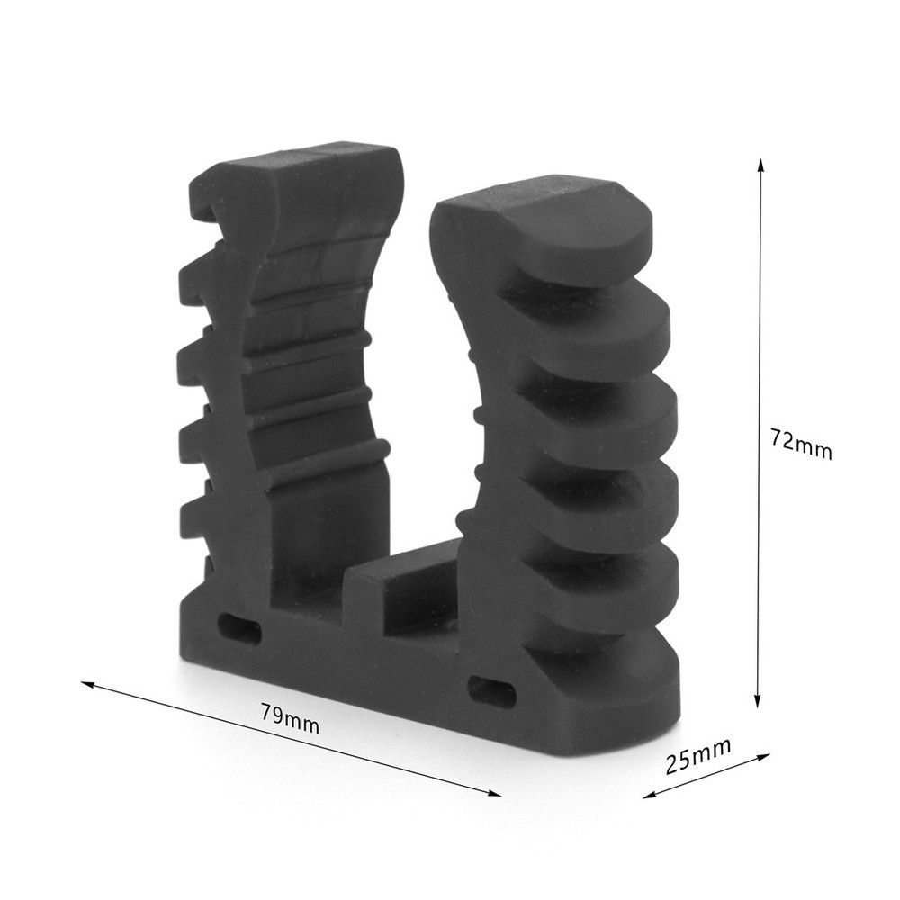 Quick Release Rubber Clamp Mount Kit Essential Accessory for Off Road Vehicles