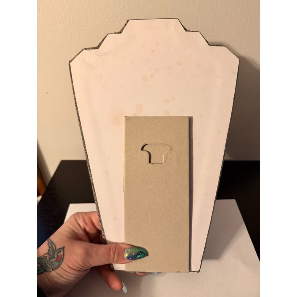 Various Necklace Display Easels - 6 large & 1 small