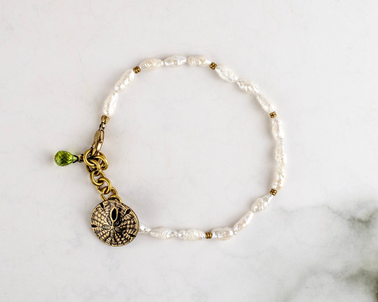 Vintage Japanese Rice Pearl Beads 4mm White Oval 16 Inch Strand