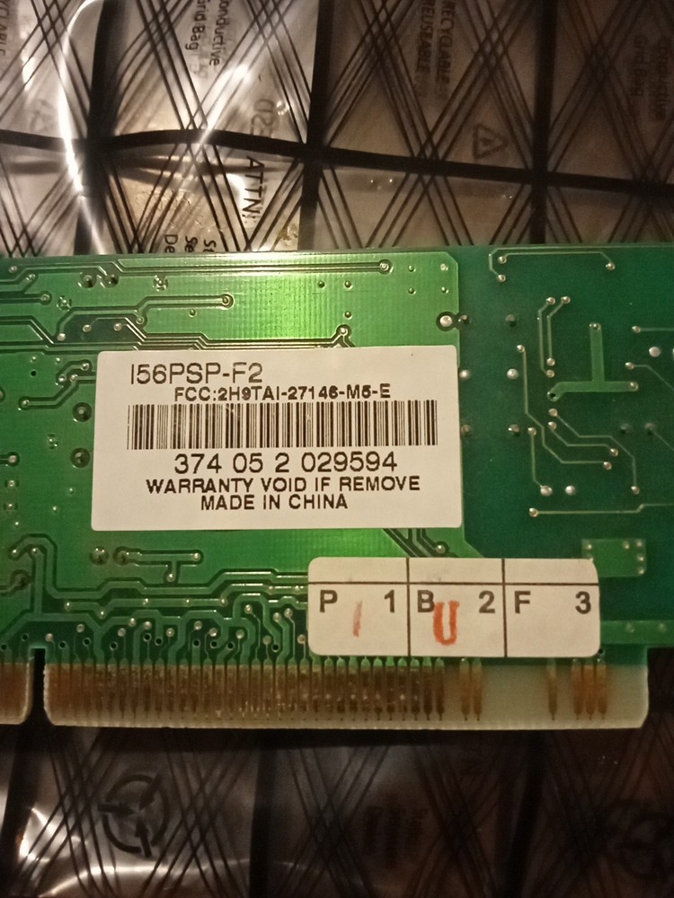 Voice Modem 56k Data/Fax PCI Modem V.92 Hardware Solution