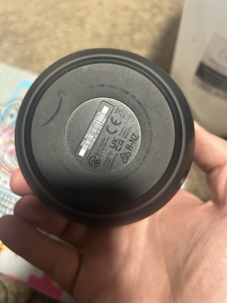 Amazon Echo Dot (4th Generation) Black Smart Speaker Alexa Voice Search