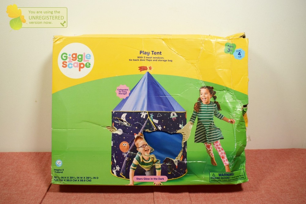 Gigglescape Play Tent Blue