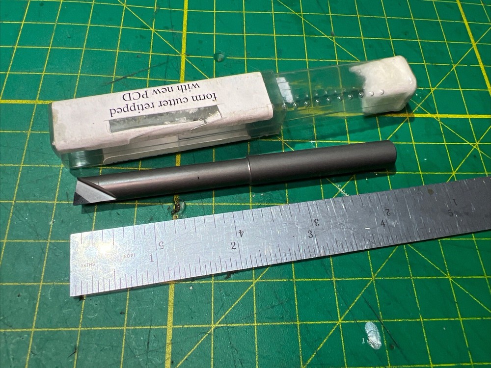 E.C. KITZEL PCD SOLID CARBIDE BORING BAR 25/64 SHANK