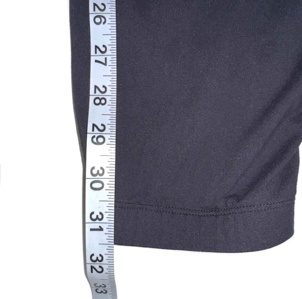 Zyia Active Black Ankle Zip Joggers Large