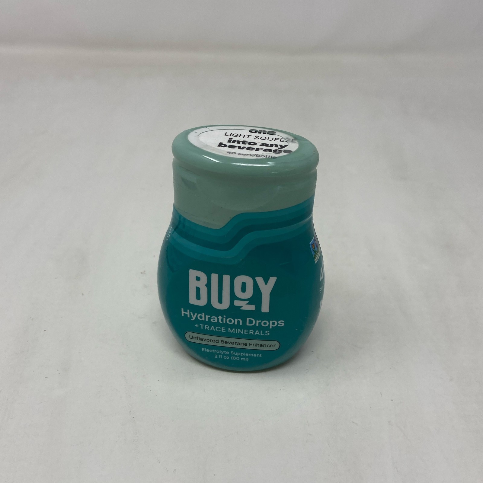 Buoy Hydration Drops + Trace Minerals, Unflavored 2 fl oz