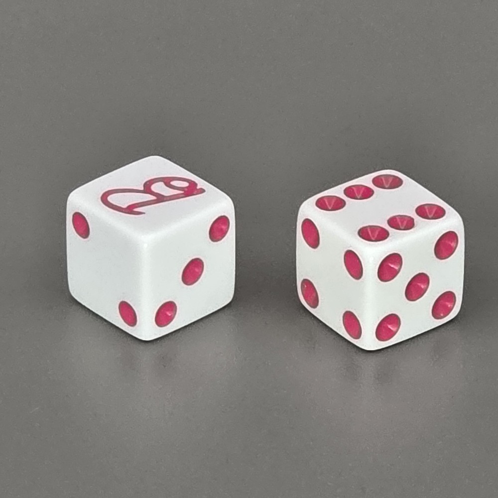 Monopoly Barbie Edition Game Replacement Pieces Dice