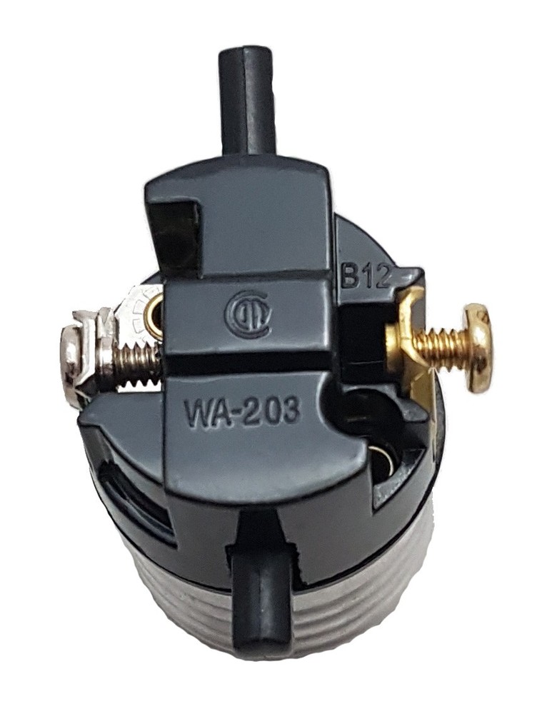 B&P Lamp® Push Thru Socket Interior, No Paper Insulator