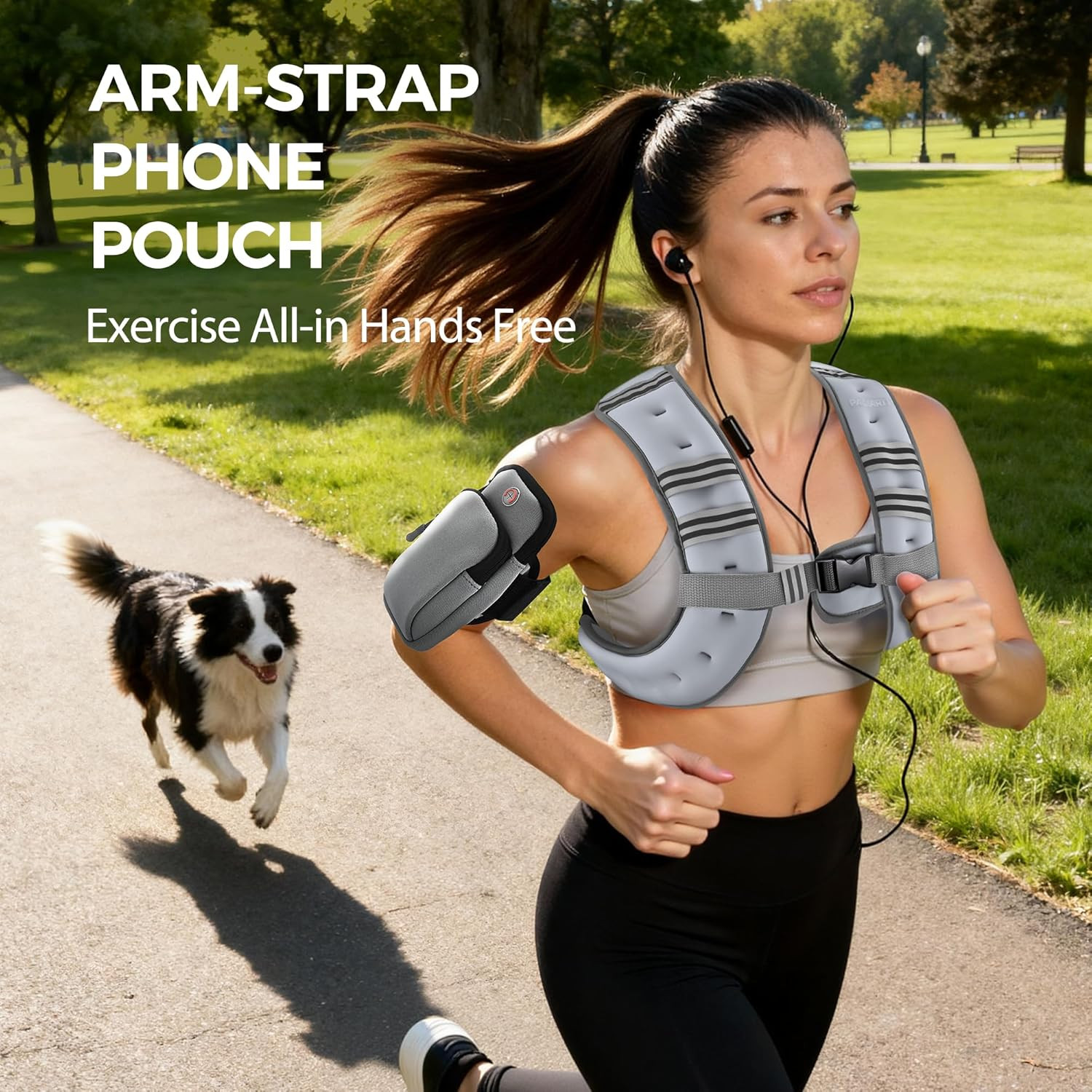 Weighted Vest,6Lb/8Lb/10Lb/12Lb/16Lb/20Lb/25Lb/30Lb Weight Vest with Reflective