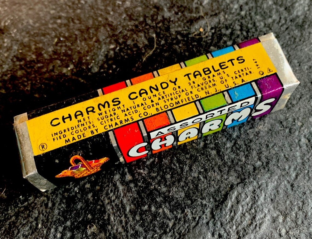 Vintage Charms Candy Package Dummy Pack For Vending Machine Mixed Fruit
